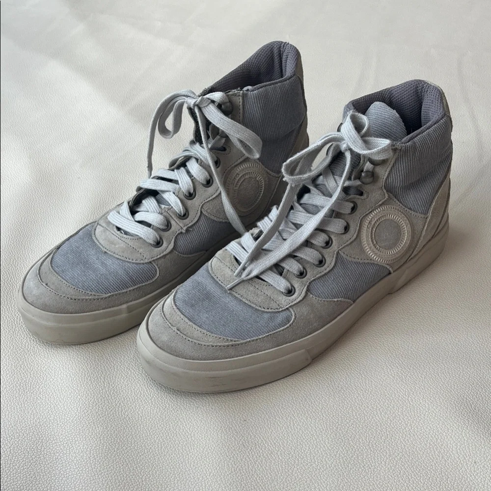 ARO unisex high top sneakers in grey/light grey, NWOT, size EU41